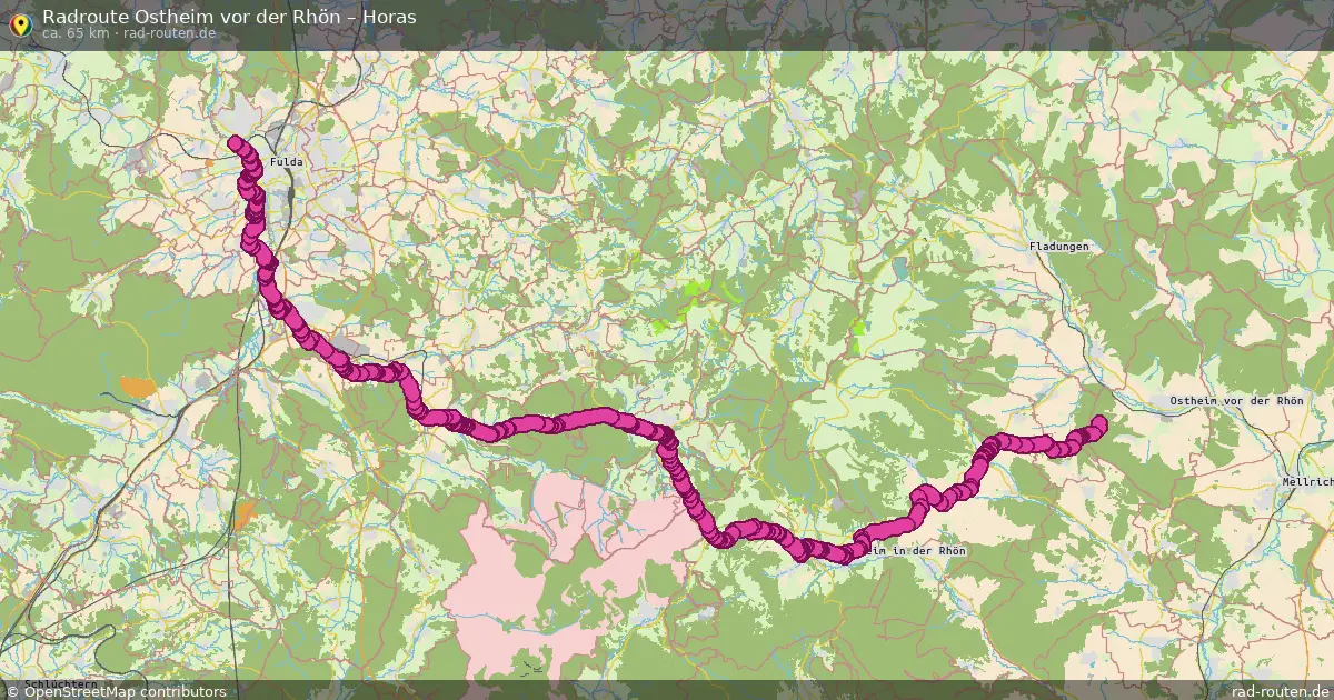 Radtour Ostheim Vor Der Rhön – Horas