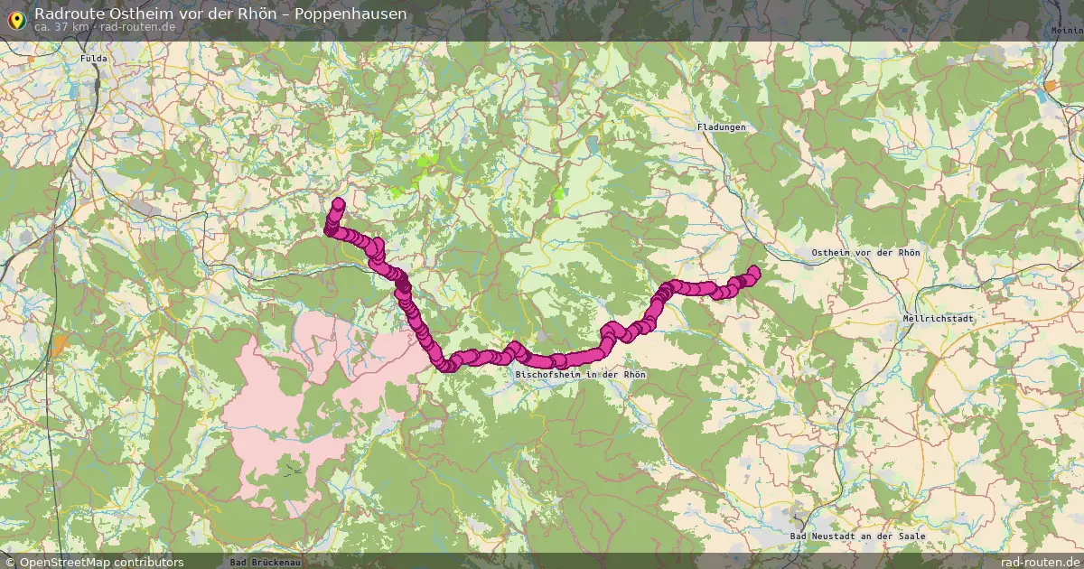 Radtour Ostheim Vor Der Rhön – Poppenhausen