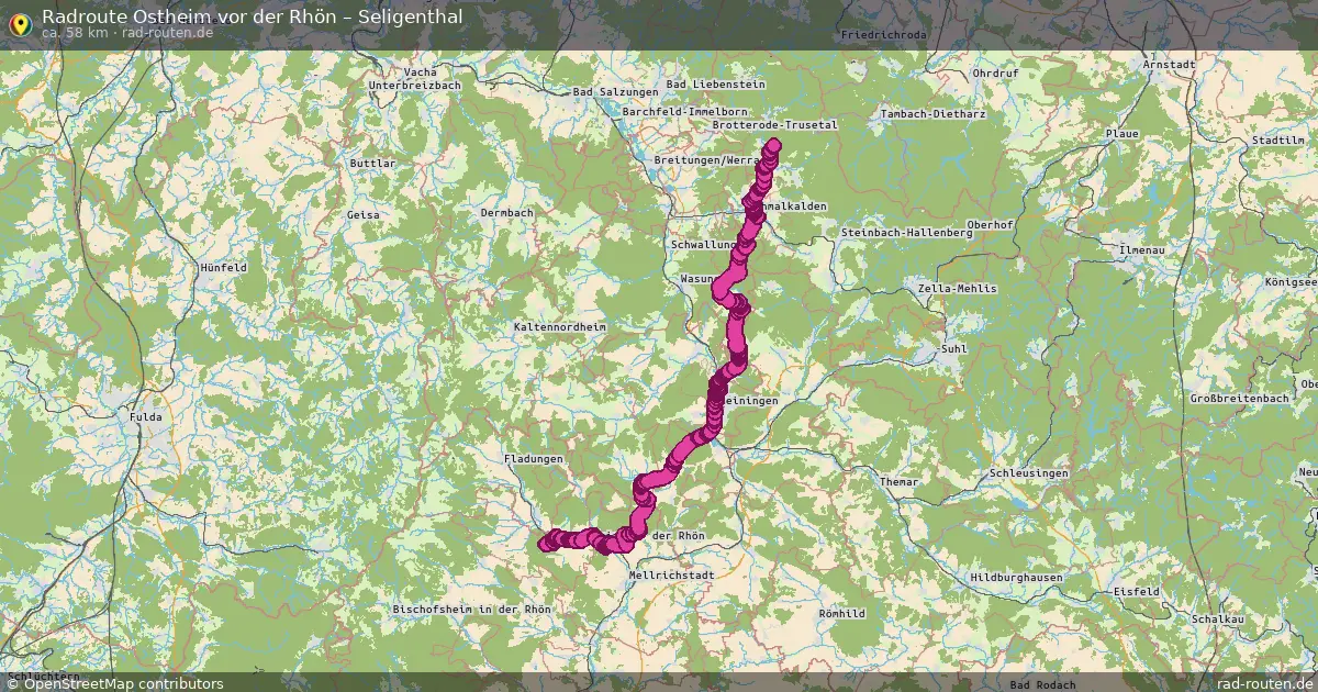 Radtour Ostheim Vor Der Rhön – Seligenthal