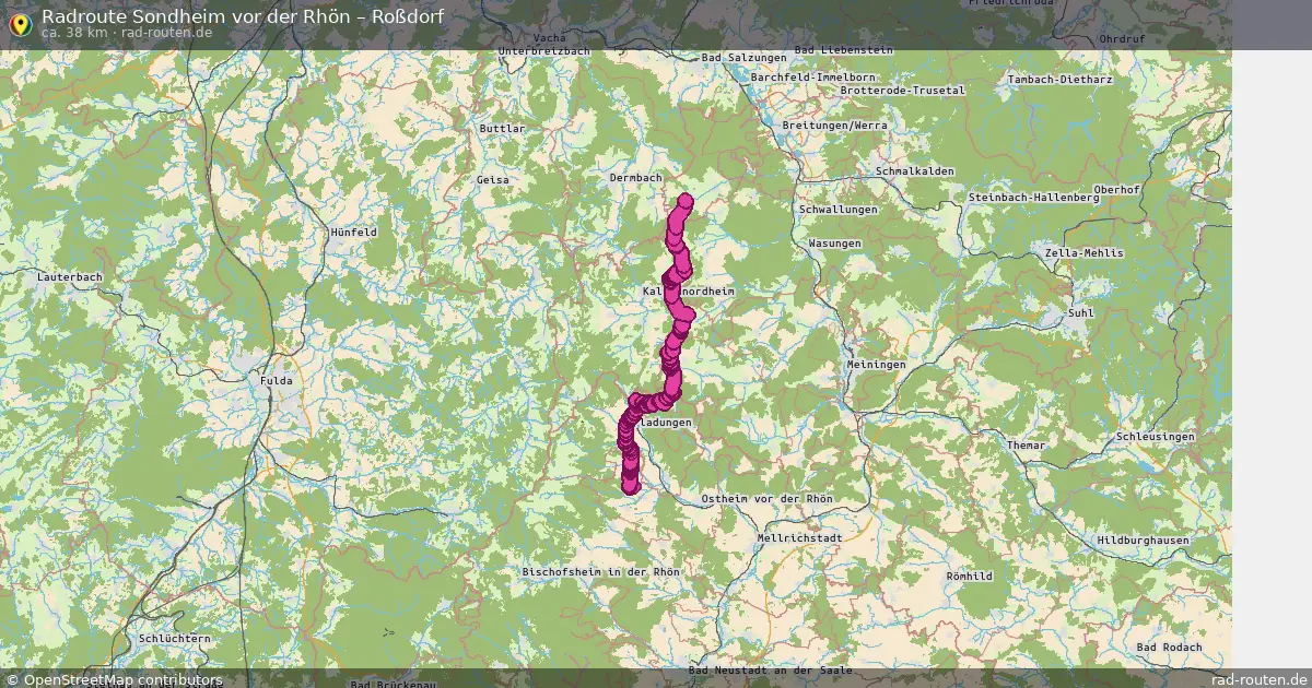 Radtour Sondheim Vor Der Rhön – Roßdorf