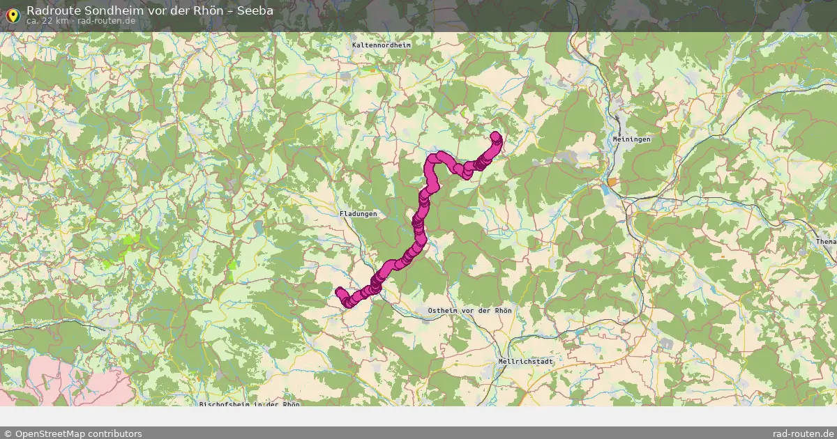 Radtour Sondheim Vor Der Rhön – Seeba
