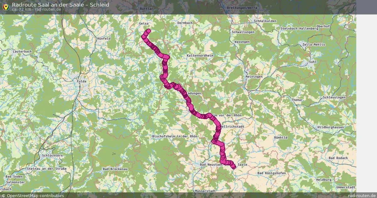 Radtour Saal An Der Saale – Schleid