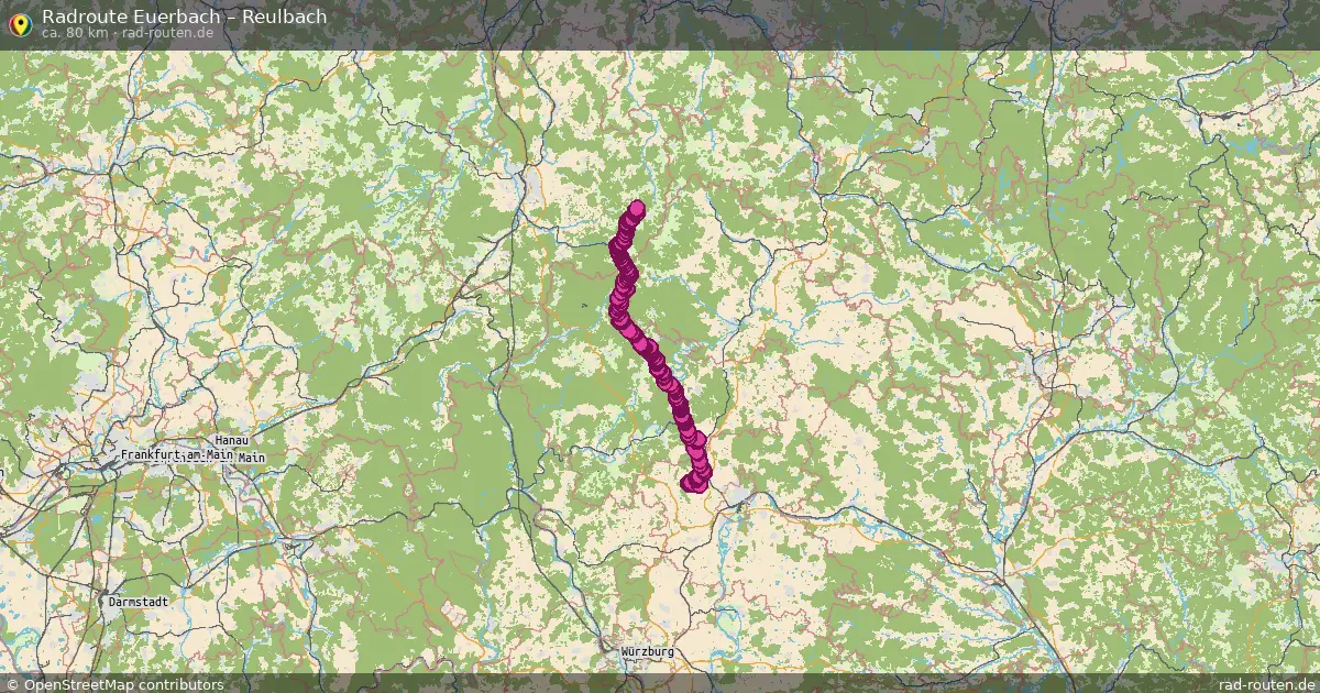 Radtour Euerbach – Reulbach