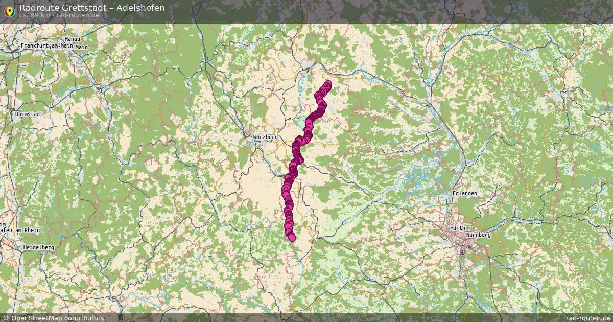 Radtour Grettstadt – Adelshofen