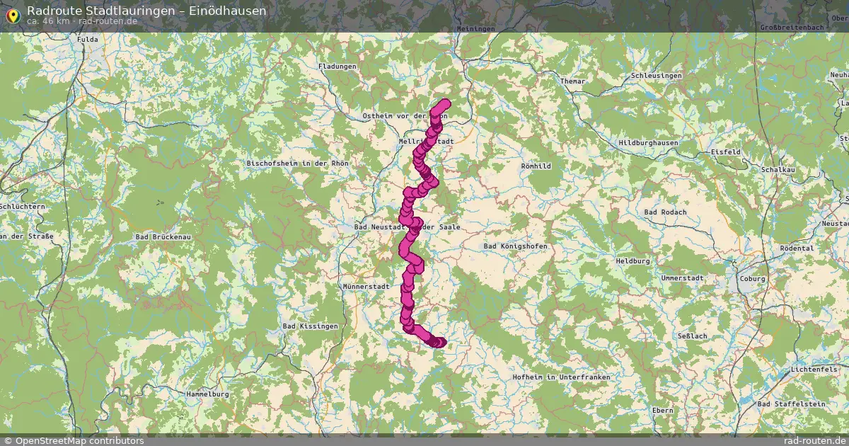 Radtour Stadtlauringen – Einödhausen