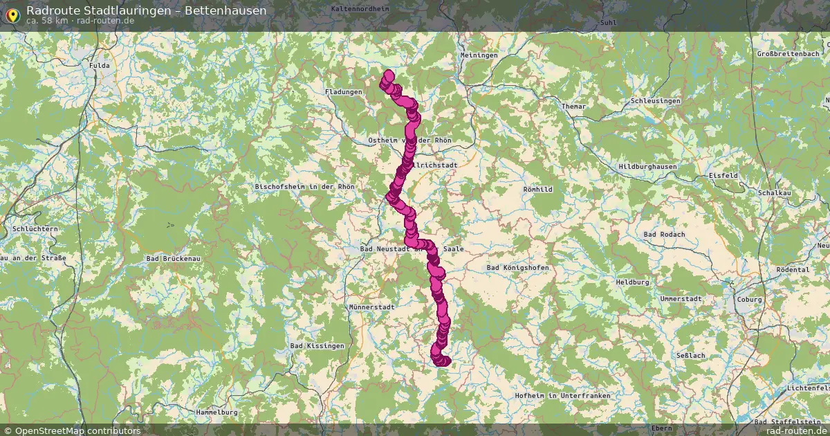 Radtour Stadtlauringen – Bettenhausen