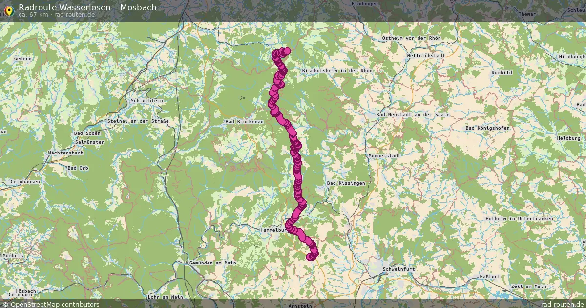 Radtour Wasserlosen – Mosbach