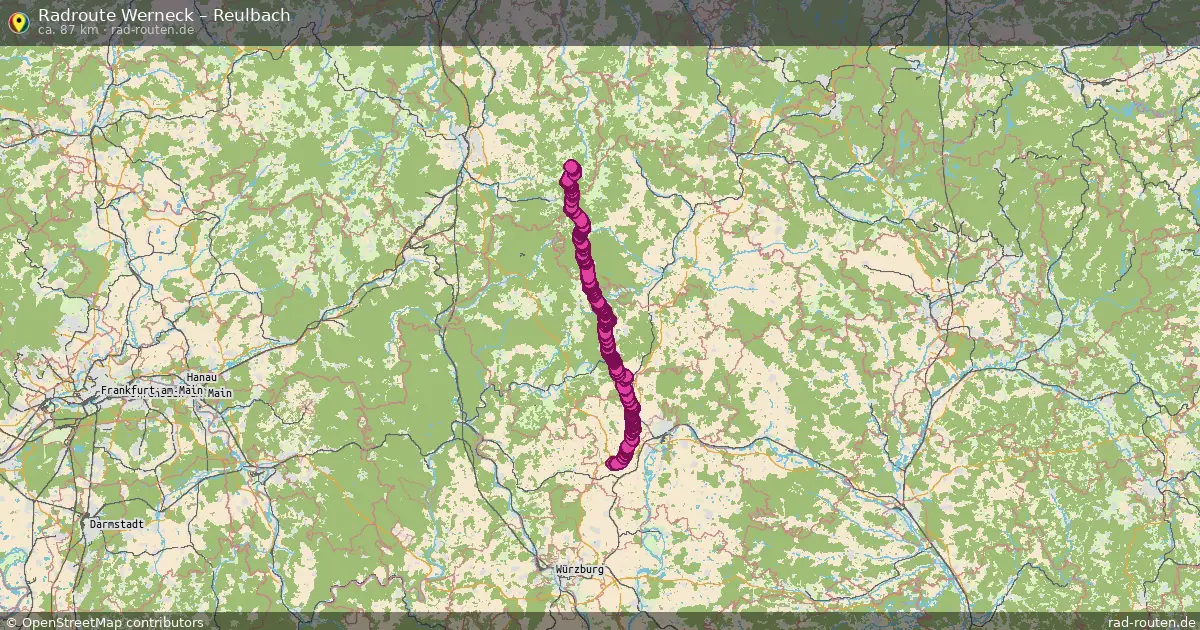 Radtour Werneck – Reulbach