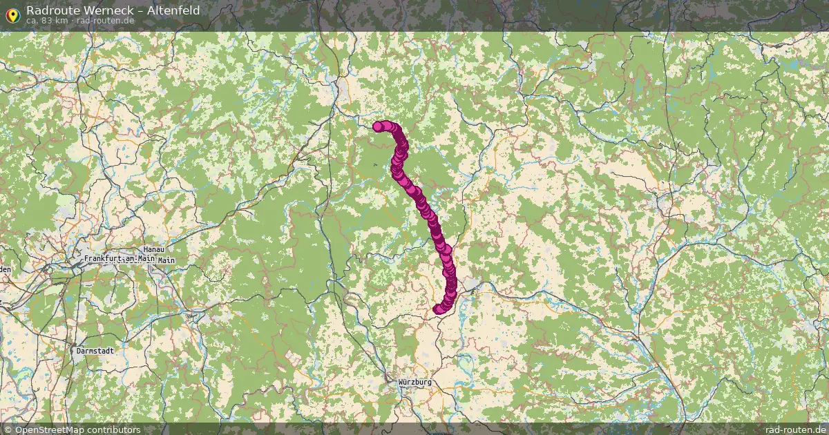 Radtour Werneck – Altenfeld