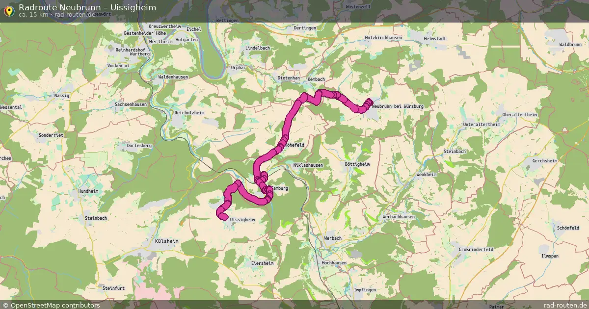 Radtour Neubrunn – Uissigheim