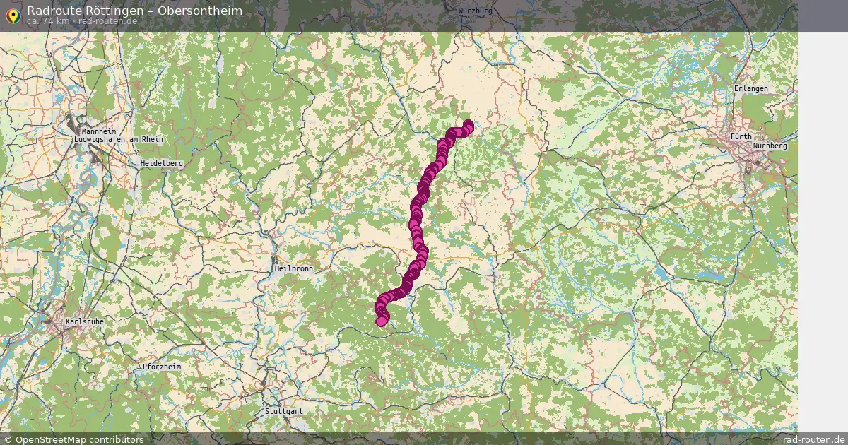 Radtour Röttingen – Michelbach An Der Lücke