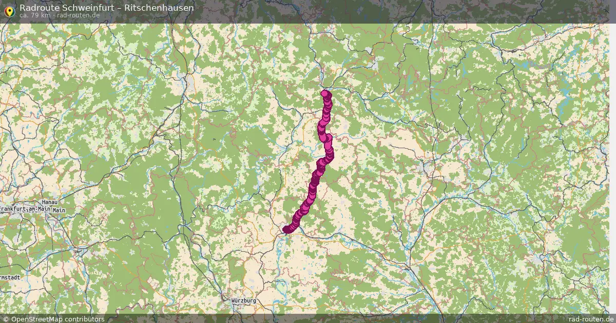 Radtour Schweinfurt – Ritschenhausen