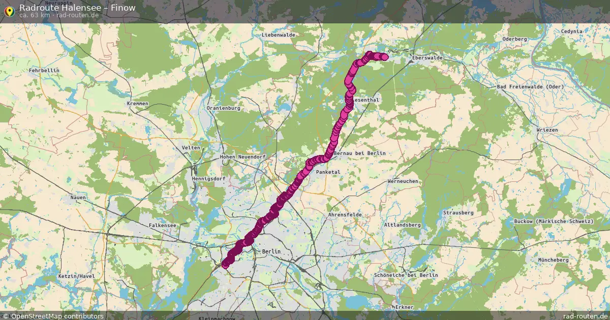 Radtour Halensee – Finow