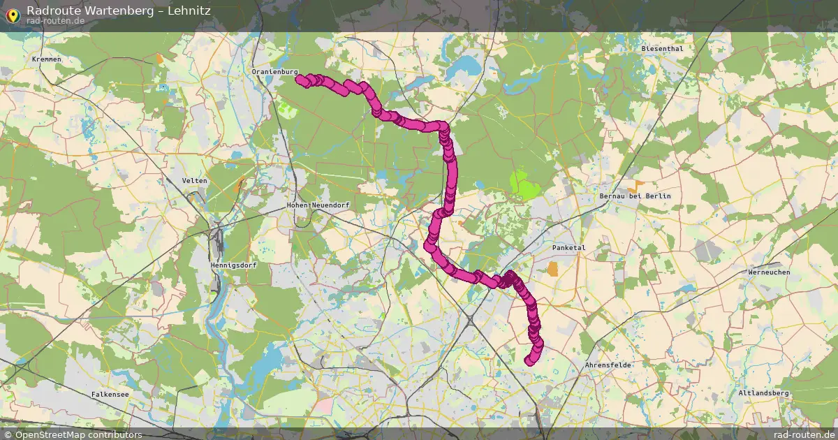 Radtour Wartenberg – Lehnitz