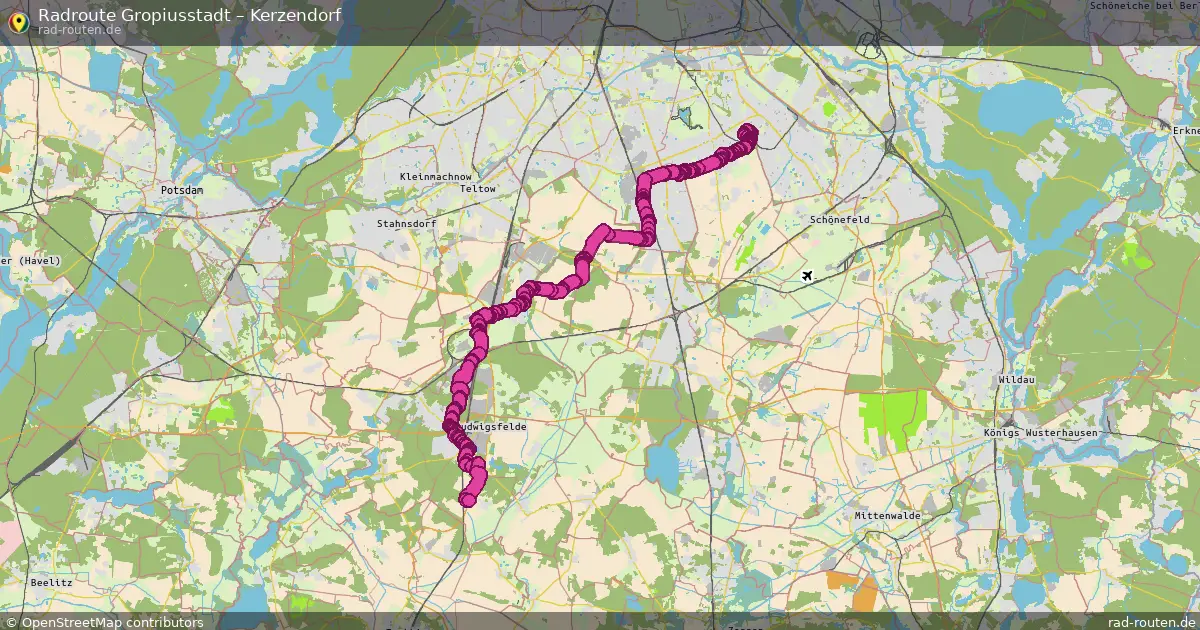 Radtour Gropiusstadt – Kerzendorf