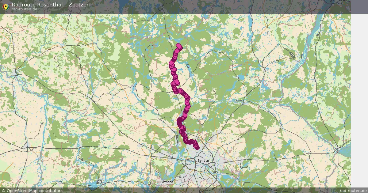 Radtour Rosenthal – Zootzen