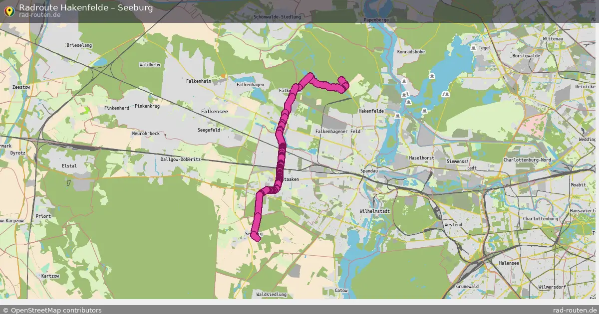 Radtour Hakenfelde – Seeburg
