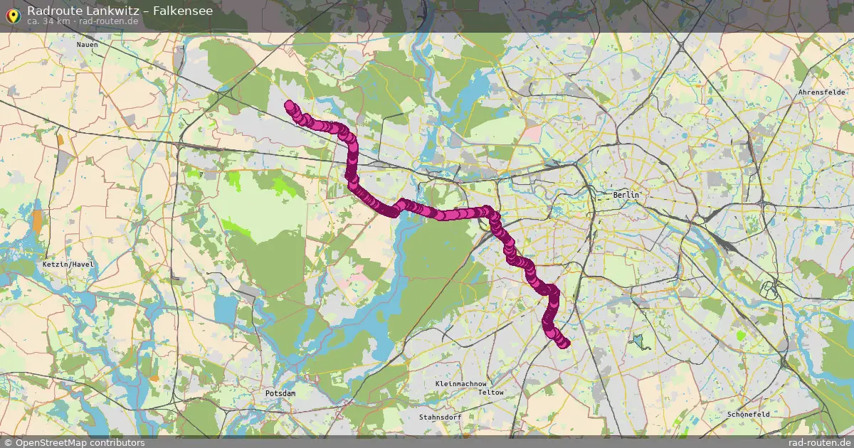 Radtour Lankwitz – Falkensee