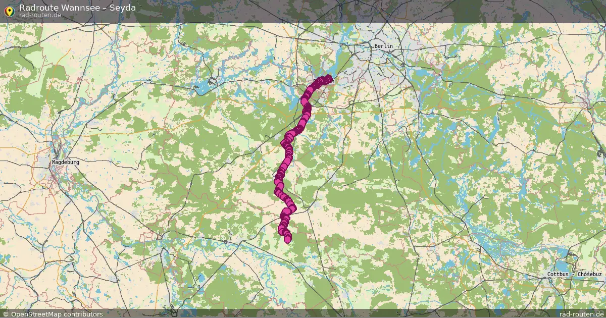 Radtour Wannsee – Seyda