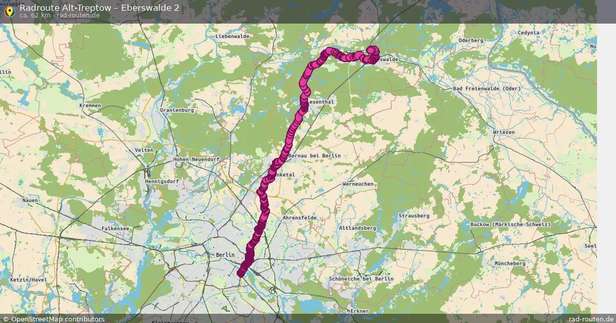 Radtour Alt-Treptow – Eberswalde 2