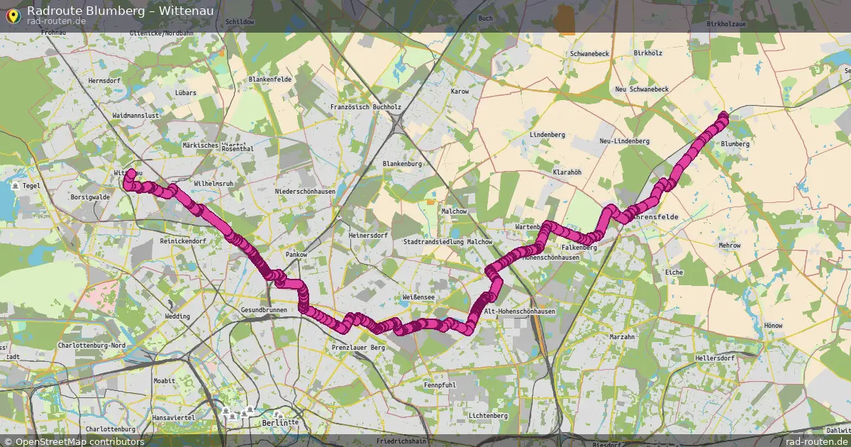 Radtour Blumberg – Wittenau
