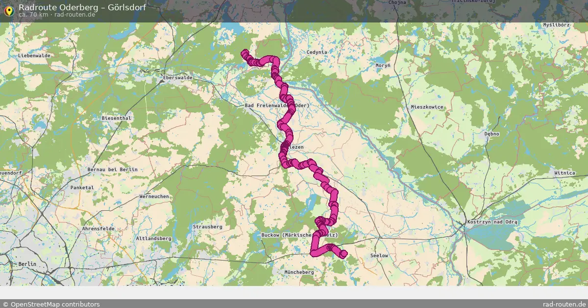 Radtour Oderberg – Görlsdorf