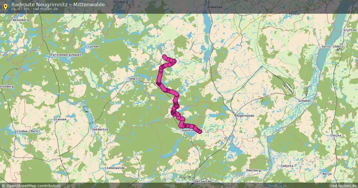 Radtour Neugrimnitz – Mittenwalde