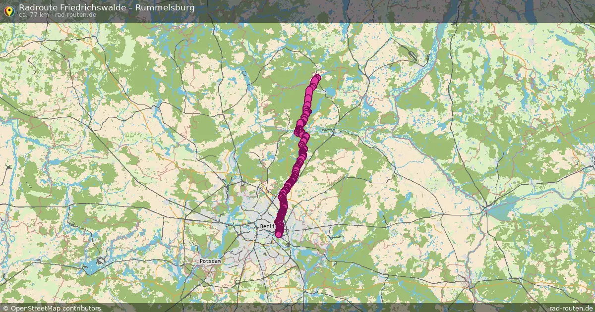 Radtour Friedrichswalde – Rummelsburg