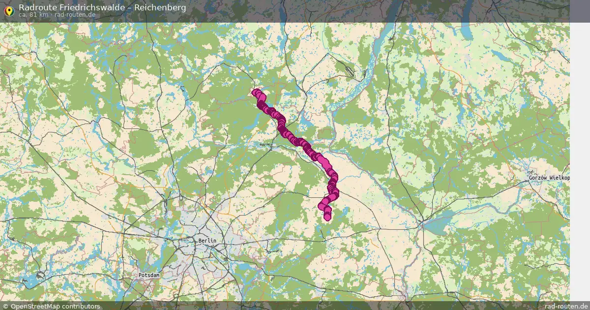 Radtour Friedrichswalde – Reichenberg