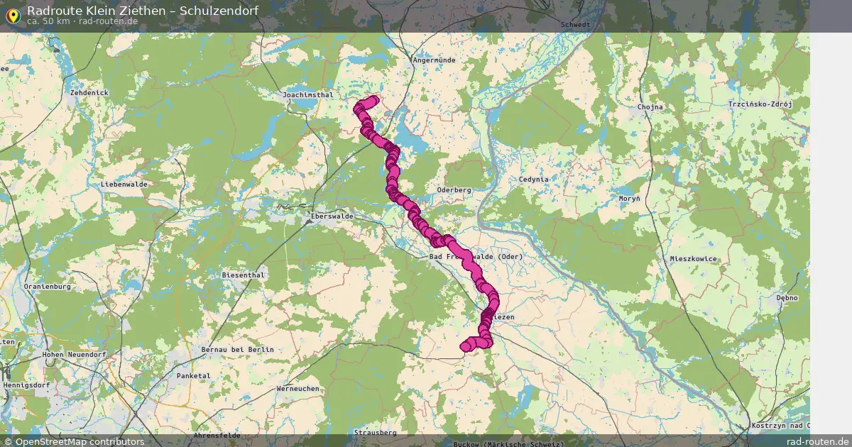 Radtour Klein Ziethen – Schulzendorf