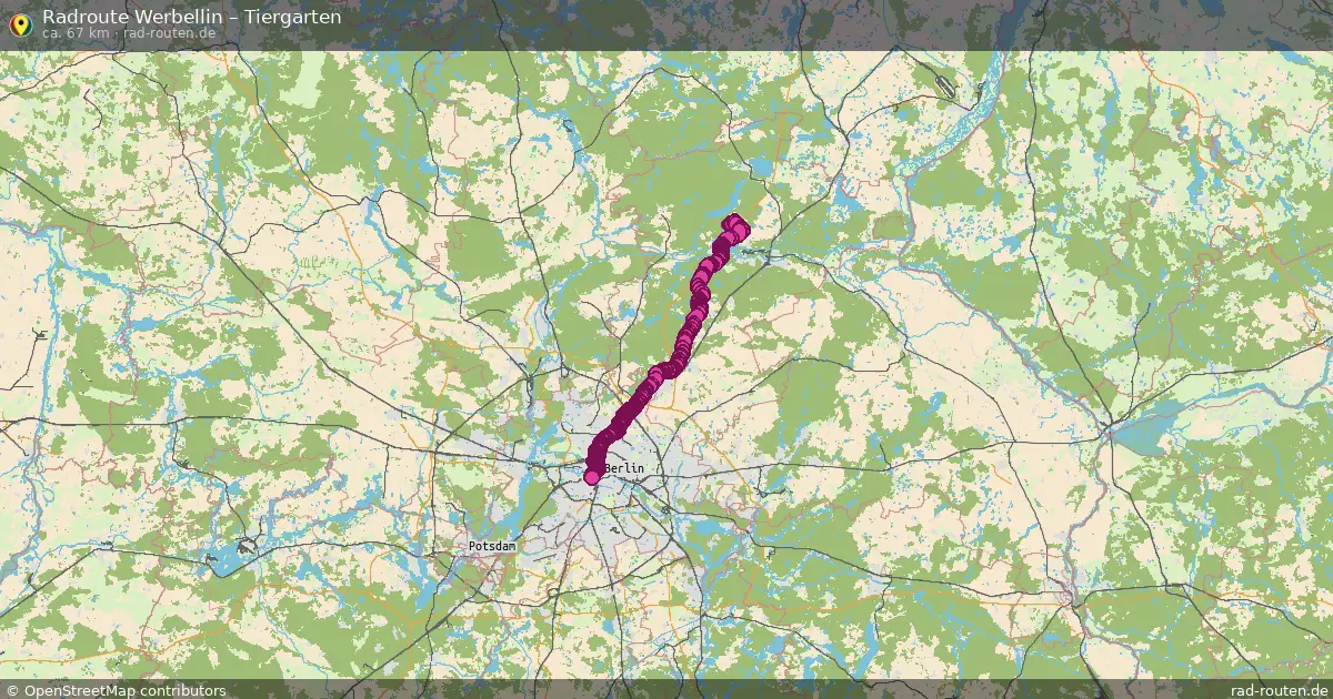 Radtour Werbellin – Tiergarten