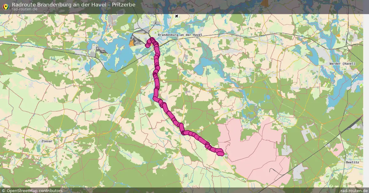 Radtour Brandenburg An Der Havel – Butzow