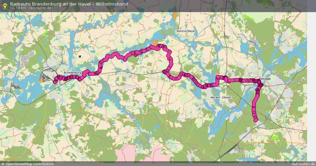 Radtour Brandenburg An Der Havel – Wilhelmshorst