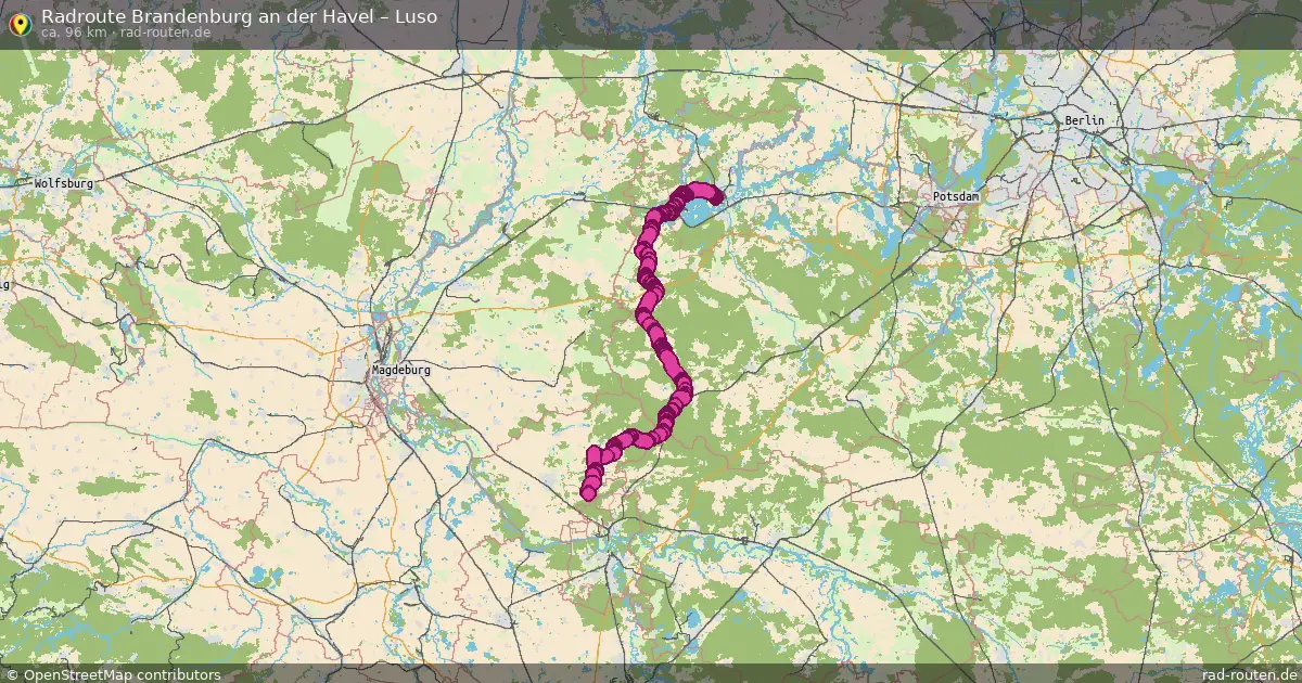 Radtour Brandenburg An Der Havel – Luso