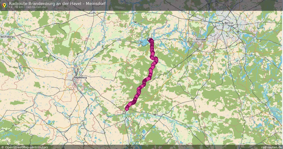 Radtour Brandenburg An Der Havel – Meinsdorf