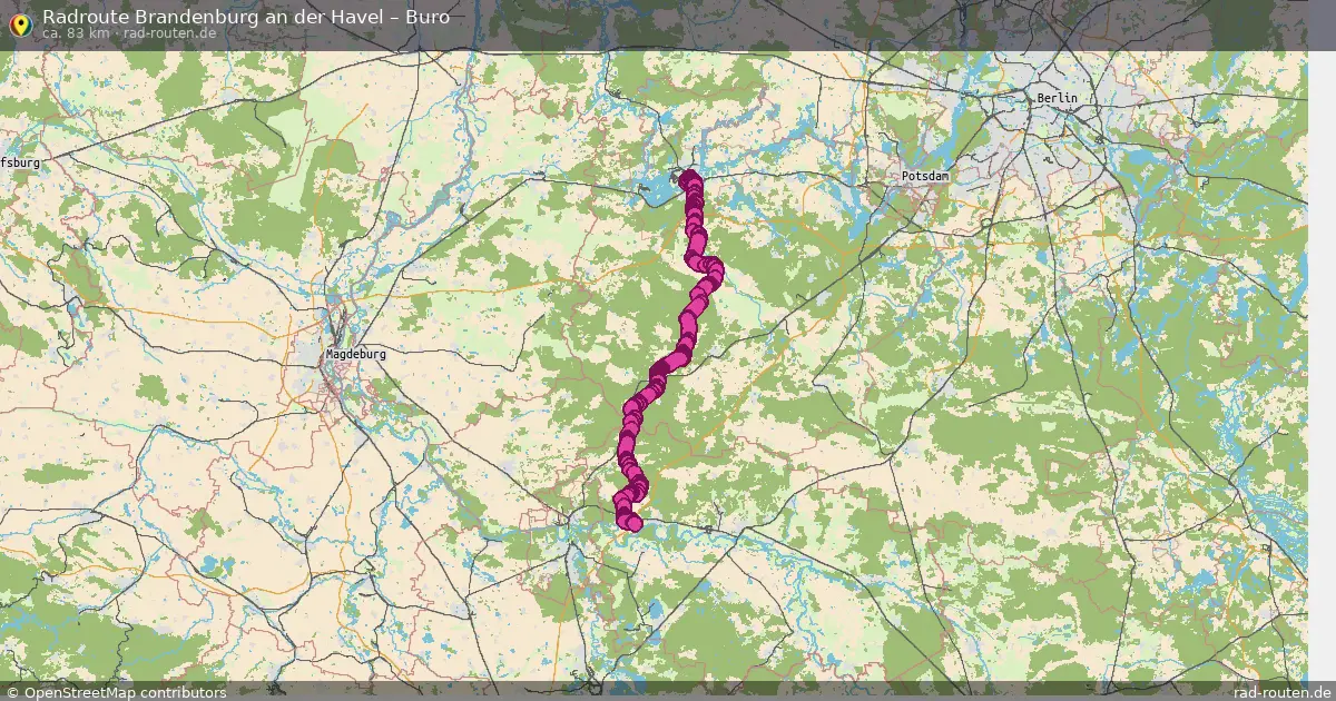 Radtour Brandenburg An Der Havel – Buro