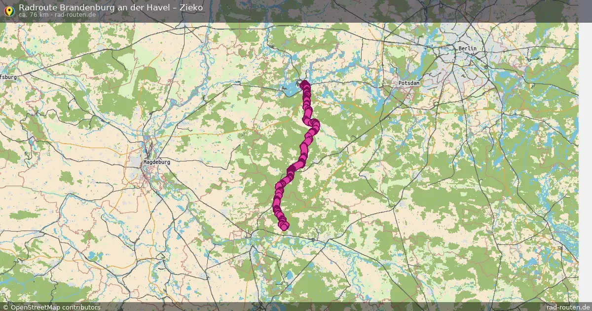 Radtour Brandenburg An Der Havel – Zieko
