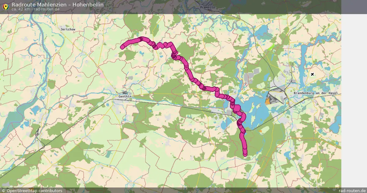 Radtour Mahlenzien – Hohenbellin