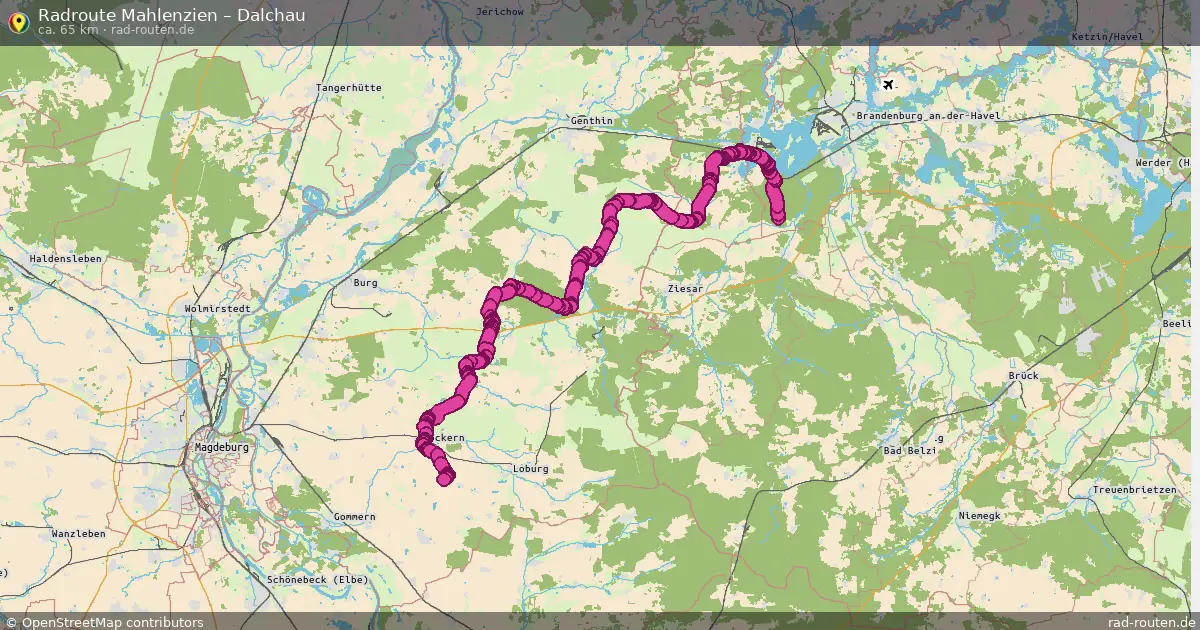 Radtour Mahlenzien – Dalchau