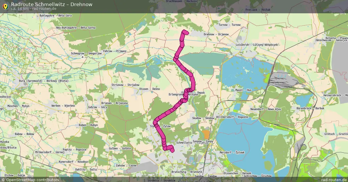 Radtour Schmellwitz – Drehnow