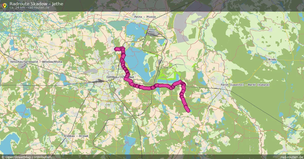 Radtour Skadow – Jethe