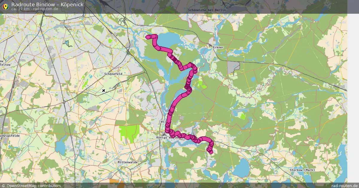 Radtour Bindow – Köpenick