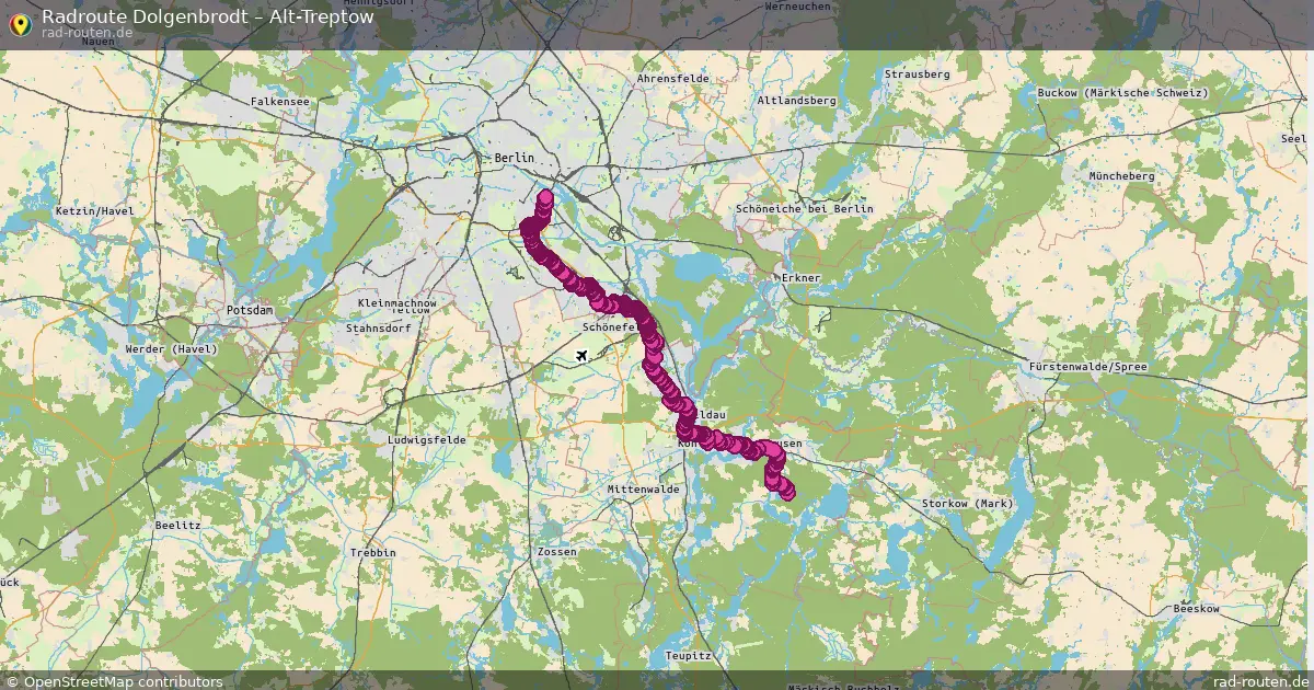 Radtour Dolgenbrodt – Alt-Treptow