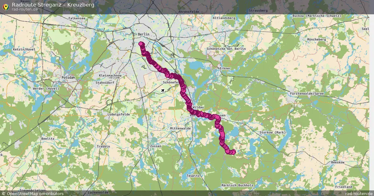 Radtour Streganz – Kreuzberg