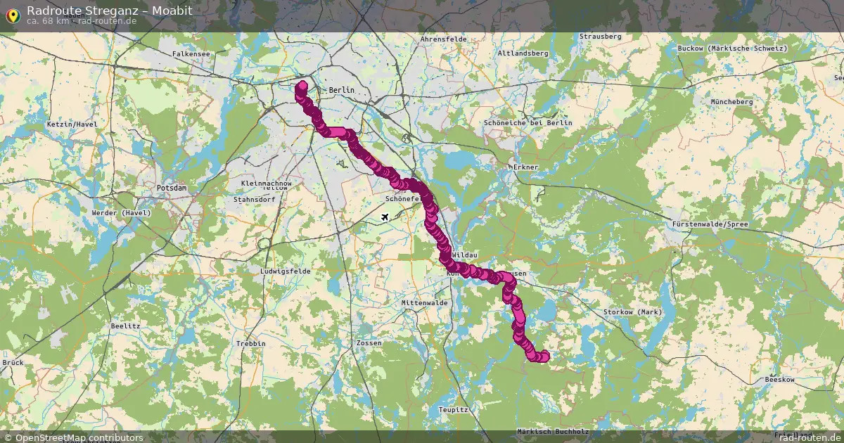 Radtour Streganz – Moabit