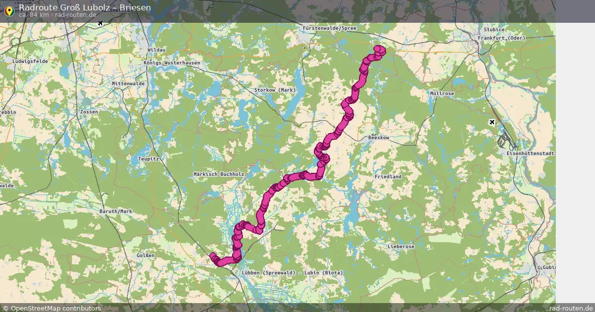 Radtour Groß Lubolz – Briesen