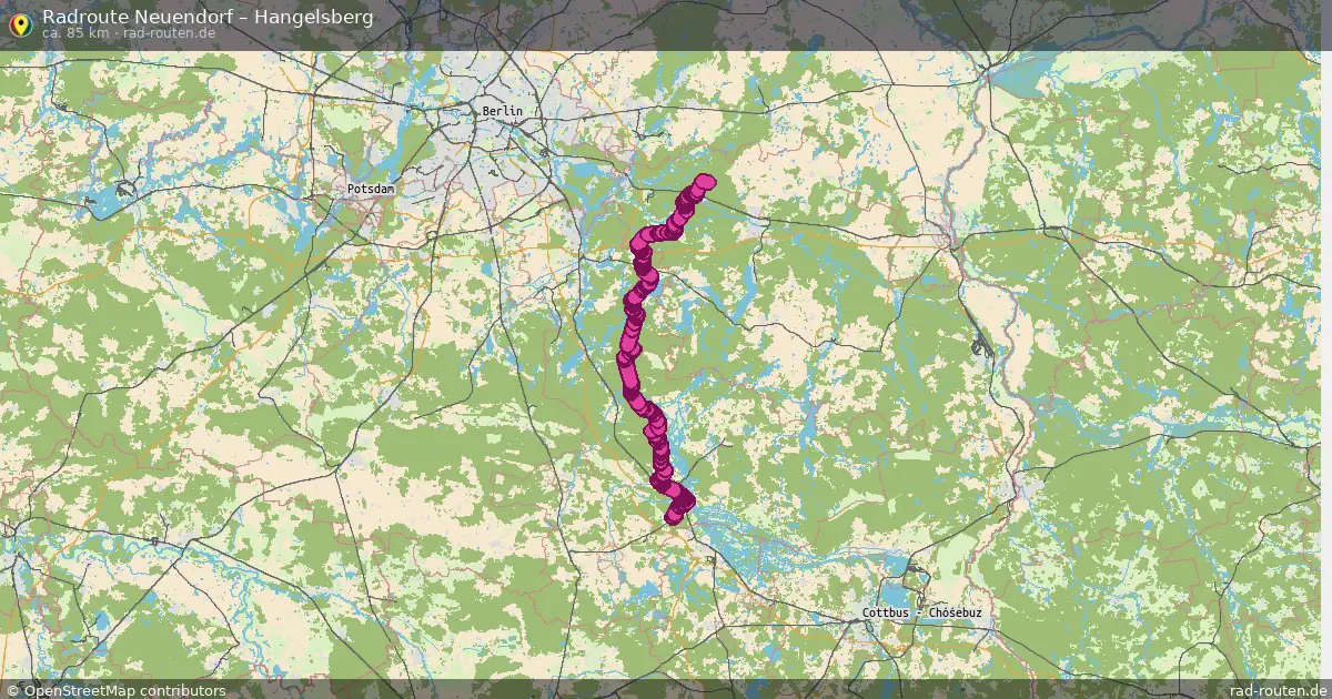 Radtour Neuendorf – Hangelsberg