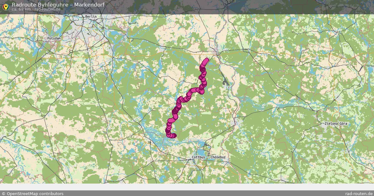 Radtour Byhleguhre – Markendorf