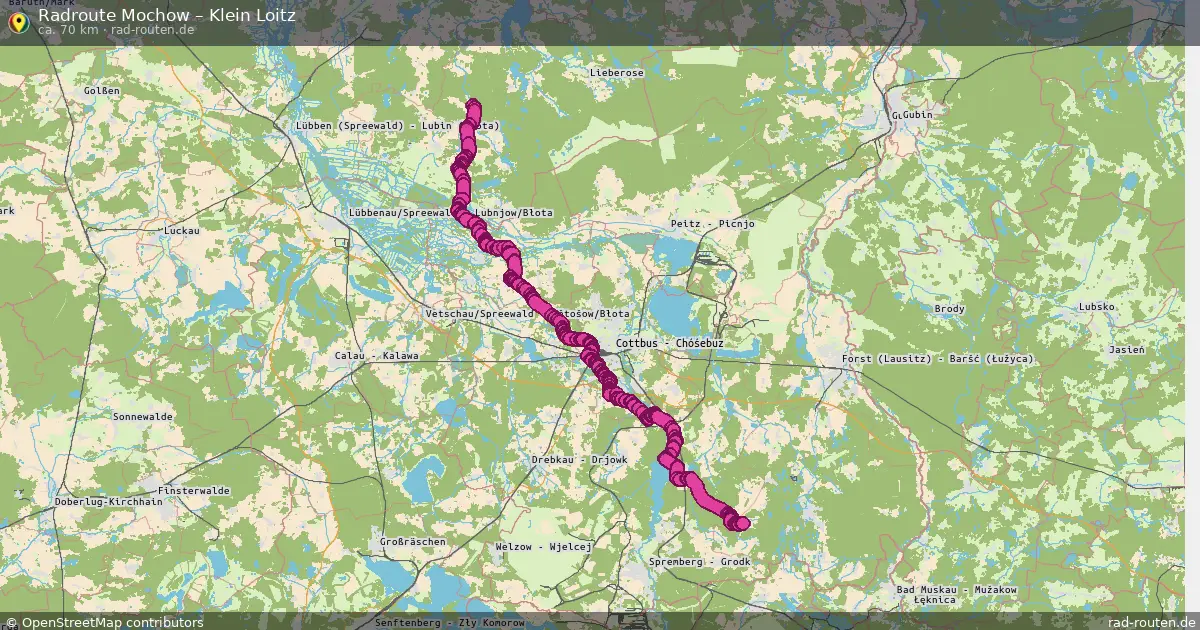 Radtour Mochow – Klein Loitz