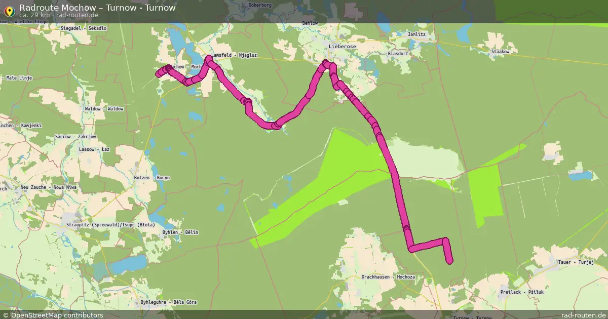Radtour Mochow – Turnow - Turnow